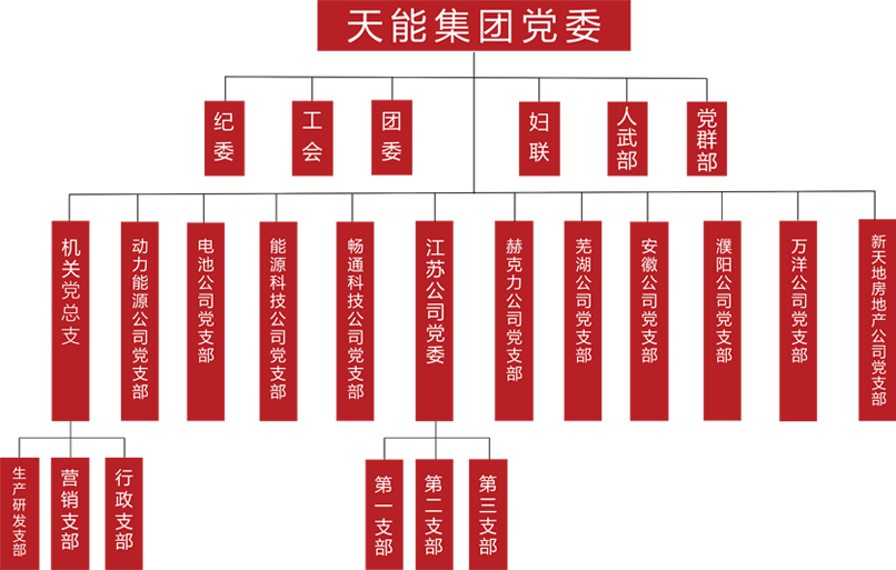 合乐HL8建团党委组织架构